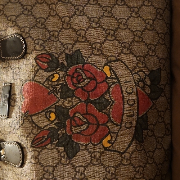 Gucci Unicef Special Edition Hearts Top Handle Bag - Picture 2 of 10